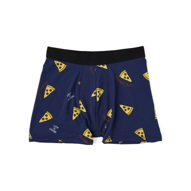 Darkest Blue Life is Good Mens Camping Boxer Brief